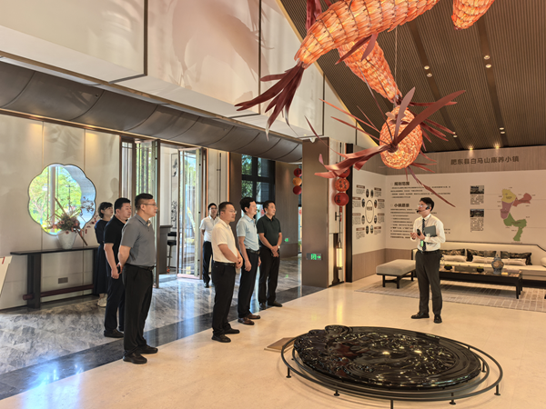 壽縣縣委常委、副縣長(zhǎng)房鯤鵬一行到訪(fǎng)省健康養(yǎng)老公司